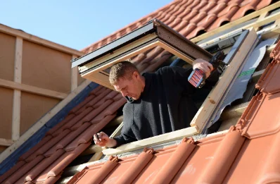 Pose de fenêtres de toit Velux à Humbercamps